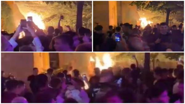 Incendiu la un club din Timişoara. Zeci de oameni au fost evacuaţi. De la ce a pornit focul