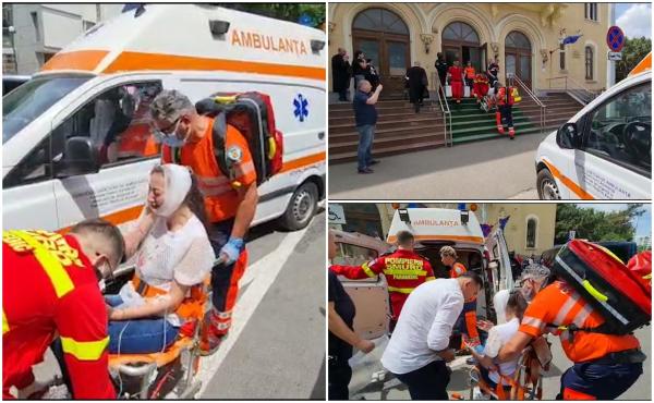 O femeie din Constanţa, tăiată cu un cutter, în sala de judecată, de fostul soţ.  Cei doi erau în proces pentru custodia copilului