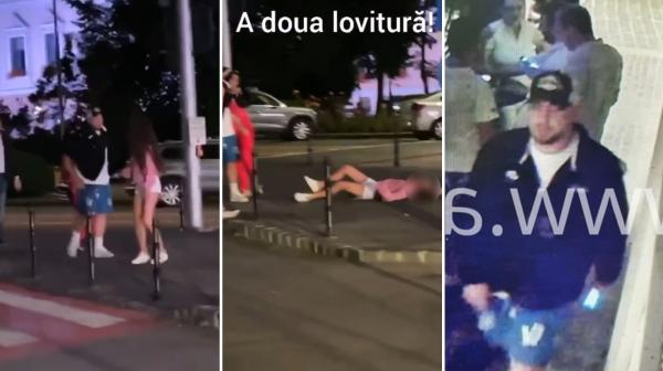 "Un smardoi, un chiloțar, un Rambo de Brașov!" Tânără făcută KO de un bărbat, chiar în fața primăriei, sub ochii trecătorilor