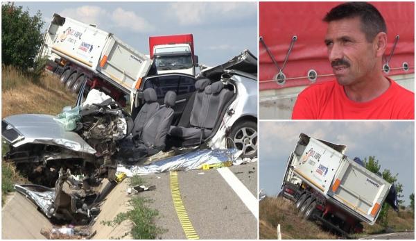 "Nu mai am cuvinte, vă spun". O șoferiță a murit pe loc în Vaslui, după ce a intrat cu mașina în TIR. Acul vitezometrului s-a oprit la 140 km/h