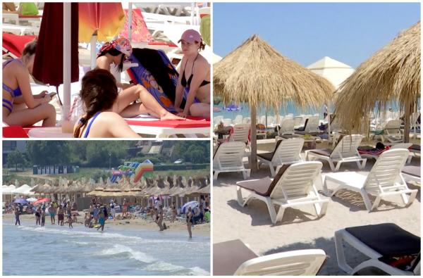 Cât costă un şezlong pe litoralul românesc. Oferta vânată de turişti, sătui să dea sute de lei pentru a avea loc la plajă