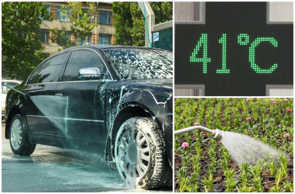 Italia ia măsuri drastice din cauza caniculei. Ce păţesc cei care îşi spală maşina sau udă florile în timpul zilei