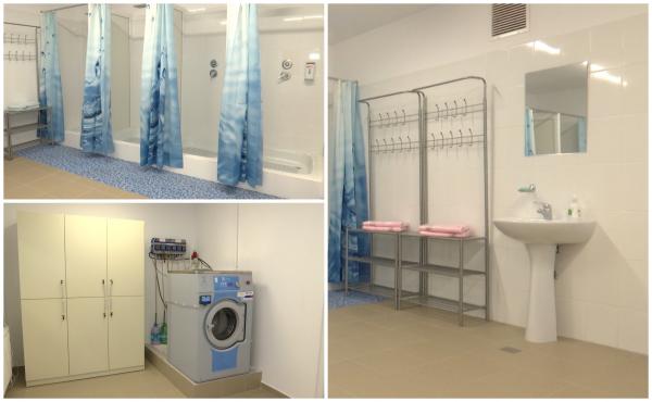 "Wow! Vai, da' ce frumuseţe". Baie şi spălătorie publice pentru ieşenii fără posibilităţi. Condiţiile pentru a putea fi folosite