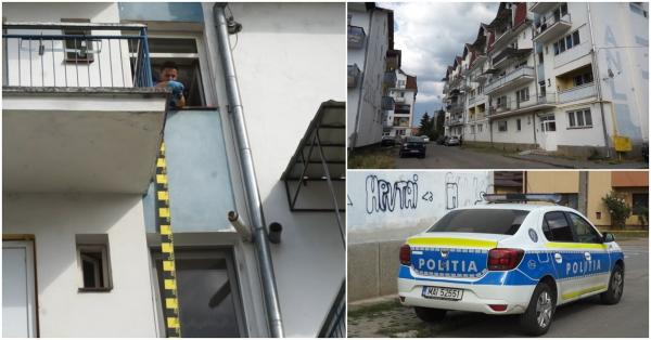 O tânără de 24 de ani, mama unui copilaș, s-a prăbușit în gol de la etajul unui bloc din Bistrița. Fata a fost readusă la viață de medici