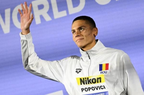 David Popovici, campion mondial de juniori la 100 metri liber