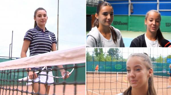 Venite din țara care "ajută" cu 0 lei juniorii și 11 lei antrenorii, la tenis, Alexia şi Andreea au jucat finala Wimbledon U14