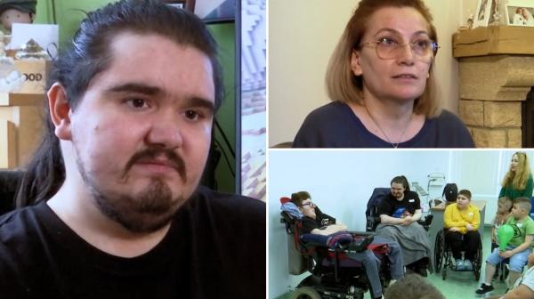 Lui Petru i s-a spus că nu va prinde majoratul, iar acum are 24 de ani. Mama lui a învins de una singură o boală rară - Distrofia musculară Duchenne