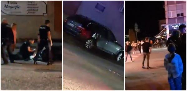 Femei spulberate de un Audi, pe o trecere de pietoni din Sighetu Marmației. Mașina ar fi derapat din cauza vitezei