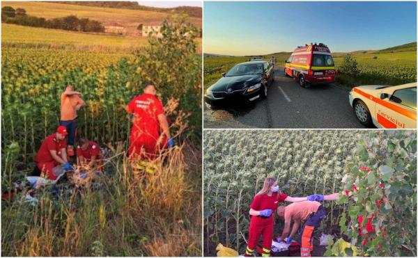 Căruță făcută bucăți într-un accident cumplit, în Vaslui. Un copil de 12 ani a murit sub privirile terifiate ale mamei