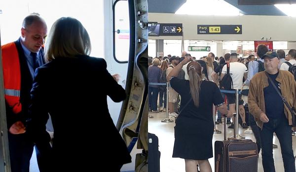 Pasageri români, blocați în avion pe aeroportul Luton pentru că nu a avut cine să le aducă scara de debarcare