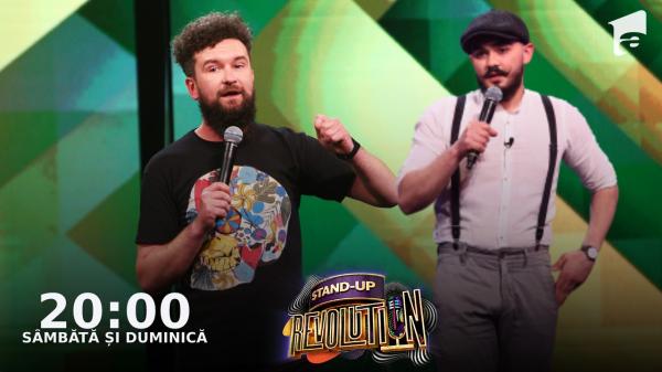 Stand-Up Revolution. Battle Sasha Ciobanu vs. Victor Vizitiu. Cine a mers mai departe din echipa lui Costel