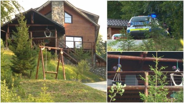 Petrecăreți prăbușiți cu balconul pensiunii, în Valea Doftanei. Au ieşit la un selfie, dar s-a rupt terasa cu ei
