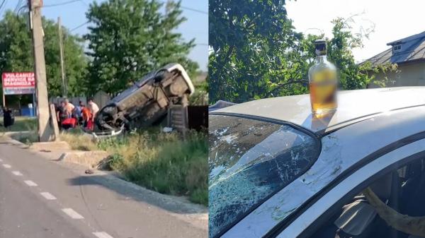 Un medic ATI din Craiova s-a ales cu dosar penal după ce s-a urcat beat la volan și a făcut un accident