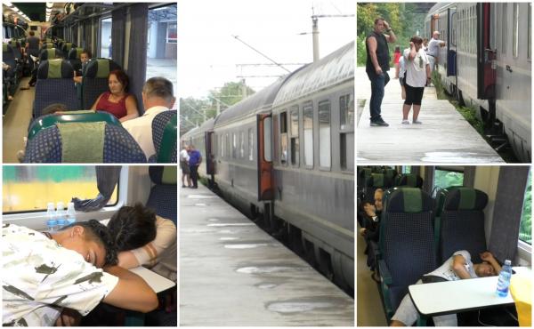 "Nu avem voie să vorbim". Întârzieri de 7 ore la trenurile spre Timişoara. Călătorii au dormit în gări şi vagoane, angajaţii ridică din umeri