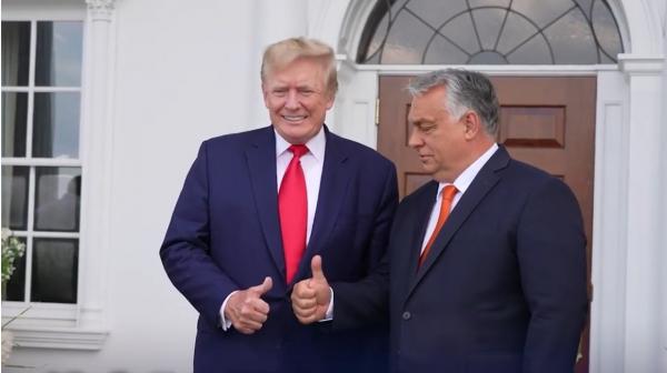 Viktor Orban a mers în SUA după declaraţiile rasiste făcute în România. Donald Trump l-a lăudat pe premierul ungar