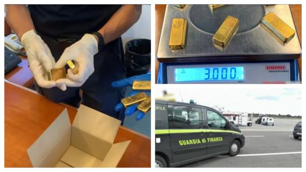 Cea mai scumpă greşeală, facută de un român care voia să iasă cu 14 lingouri de aur din Italia. Câţi bani va plăti acum