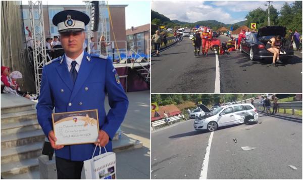 Cine este jandarmul-erou care a salvat o viaţă în timpul liber, pe DN 76. Victima făcuse accident şi implora după ajutor