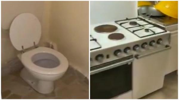 Cu WC-ul lângă aragaz şi frigider. Cum arată un apartament de coşmar, închiriat turiştilor în Italia