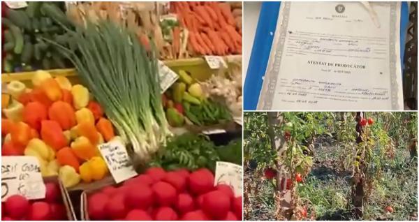 Legume și fructe cu certificate de producător false. Piețarii cumpără de la diverse piețe en-gros, apoi o revând mai scump