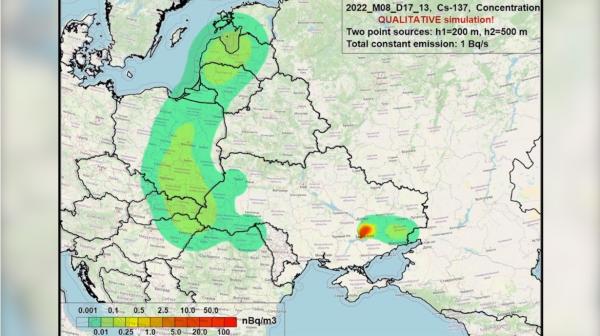 Unde ajung prima dată eventualele scurgeri radioactive de la centrala Zaporojie: zonele din România care ar fi afectate