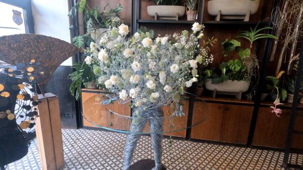 Un român a scris istorie la Campionatul de Floristică din Polonia. Creația inedită realizată de Nicu Bocancea