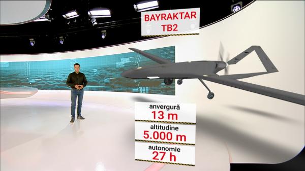 Cum arată dronele Bayraktar pe care le România le cumpără cu 300 de milioane de euro: bombe ghidate prin laser şi autonomie de 27 de ore