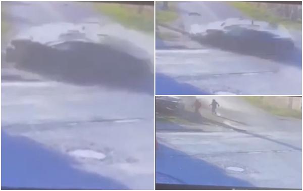 Accidentul de la Corbu, surprins în imagini. Doi oameni au murit pe loc, după ce au rămas prinşi între fiarele maşinii răsturnate. Un adolescent, în stare gravă