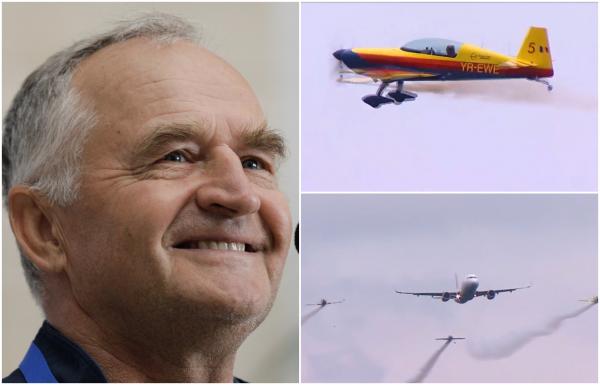 BIAS 2022. Spectacolul de pe cerul Capitalei, deschis de Jurgis Kairys, multiplu campion mondial la acrobaţie aeriană