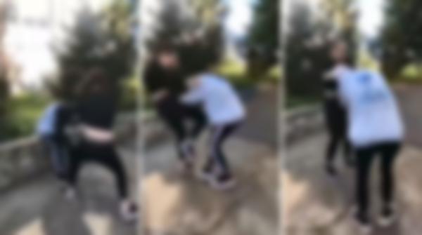 Adolescentă snopită în bătaie de către o tânără bătăușă, ziua în amiaza mare, în Drobeta-Turnu Severin
