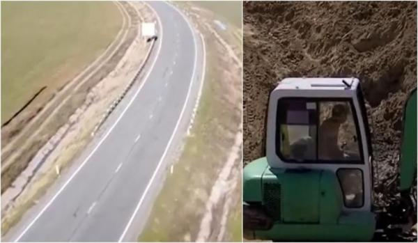 Lucrările la Centura de sud a Craiovei bat pasul pe loc. Pe lungimea șoselei e pustiu, iar în șenilele excavatoatelor au răsărit buruieni