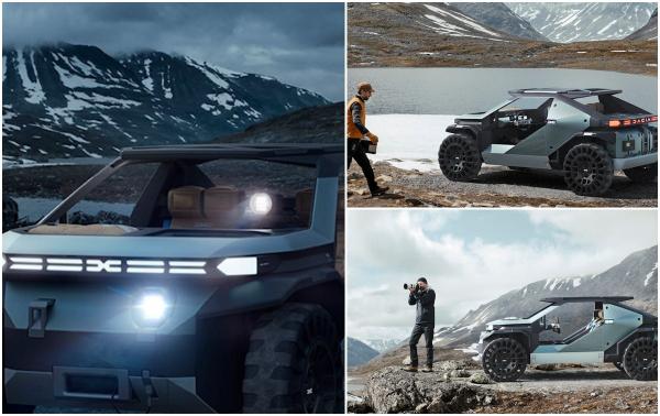Manifesto, al cincilea concept Dacia, a impresionat Parisul. Modelul nu va ajunge niciodată pe şosele