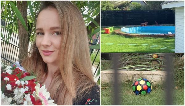 Filmul tragediei din Găești, unde o mamă și-a luat viața după ce fiul ei s-a înecat în piscină. Cami și Albert vor fi înmormântați împreună