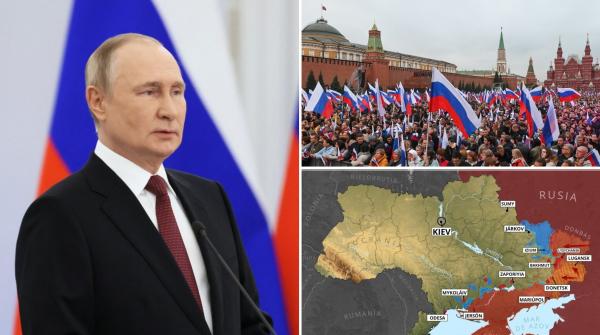 Bogățiile pe care a pus mâna Putin după ce a anexat 18% din Ucraina. SUA pregătesc primele măsuri