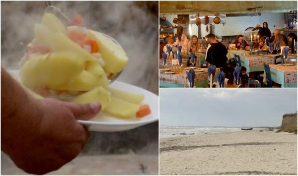 Cherhanale pline ochi şi în extrasezon. Bucătarii îşi impresionează clienţii cu mâncăruri gătite direct în faţa lor: ''Ideea este genială''