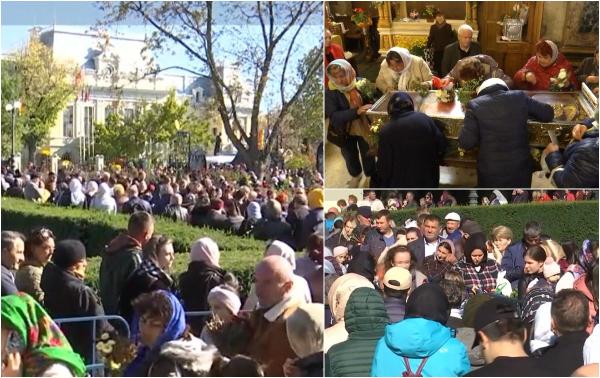 "Atâta mare de oameni n-am văzut niciodată". Record la Pelerinajul de Sf. Parascheva: Peste 260.000 de creştini s-au închinat la raclă în cele 9 zile