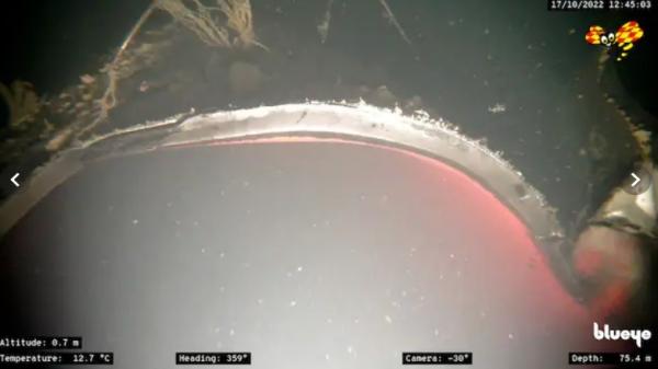 Primele imagini subacvatice cu gazoductul Nord Stream 1 spart: lipsesc 50 m de conductă. Au fost explozii puternice, susține Danemarca