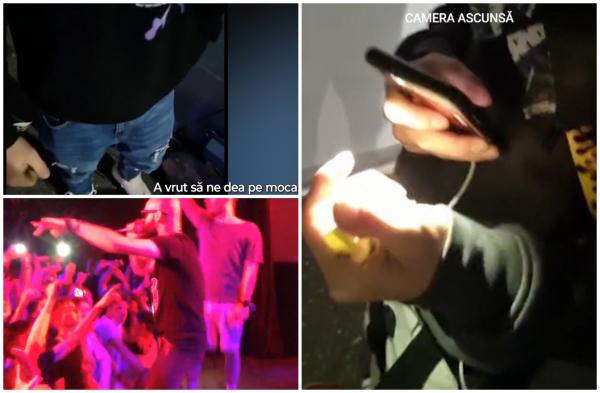 CAMERA ASCUNSĂ. Scene revoltătoare surprinse în public la ultimul concert al lui Nosfe. Un dealer le-a oferit droguri gratis adolescenţilor