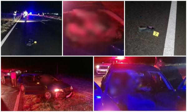 Accident mortal în Constanţa. Un bărbat a fost lovit de o maşină, a intrat prin parbriz şi a rămas agăţat pe bord