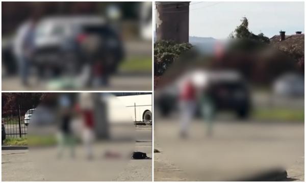 "Dă-i cu pumnii, cum ţi-am zis!". Două tinere din Maramureş, pumni şi picioare ca în ringul de box. Adolescentele s-ar fi certat din cauza unui băiat