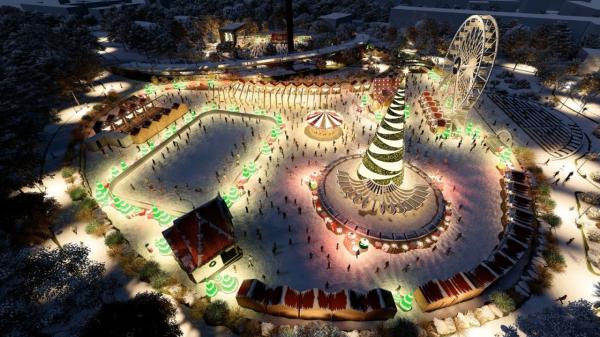 SIMULARE. Cum va arăta parcul tematic de Crăciun, organizat de UNTOLD în premieră în București. Când şi unde se va deschide