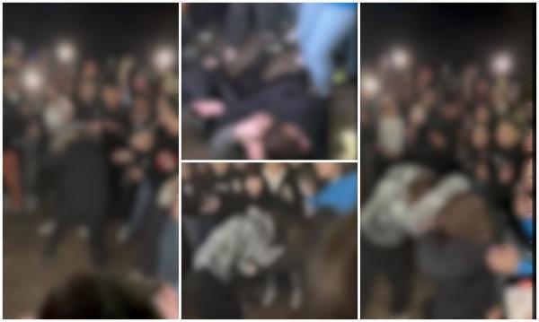 "Dă-i, dă-i, dă-i!". Bătaie cu iz de spectacol, la Constanţa. Cum a fost organizat scandalul cu public dintre două adolescente