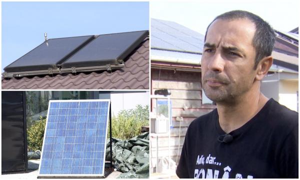 Şi-a instalat panouri fotovoltaice cu bani de la stat. Ce facturi plăteşte acum faţă de 350 de lei în trecut