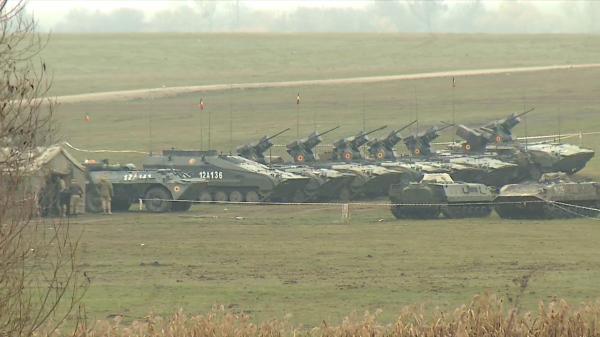 Cel mai mare exercițiu NATO cu blindate, la baza militară Cincu. Participă 1000 de soldaţi români și americani