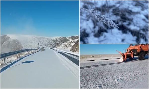 A nins ca-n poveşti pe Transalpina şi Transfăgărăşan. Vremea se schimbă radical în toată ţara de săptămâna viitoare