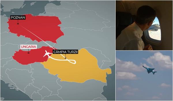 "Opriţi motoarele şi aşteptaţi instrucţiuni". Filmul incidentului în care o cursă Ryanair a fost escortată de 2 MIG-uri la graniţa cu Ungaria, în urma unei alerte cu bombă