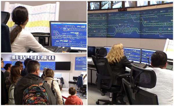 Cum arată dispeceratul Metrorex. Centrul de comandă al metroului funcţionează non-stop de 43 de ani. "Avem echipamente de ultimă generaţie"