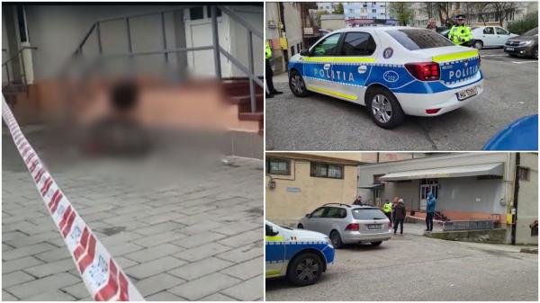 Tentativă de omor în Piteşti: doi bărbaţi au fost tăiaţi pe faţă de un individ cu probleme psihice, în faţa unui bar din oraş