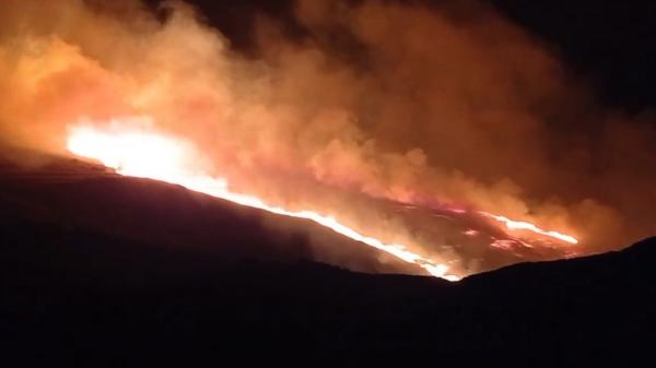 Incendiu devastator pe insula Lemnos. În doar câteva minute, flăcările au mistuit totul în cale