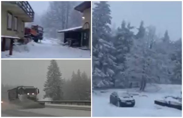 Vreme de iarnă: zonele din România unde va ninge în weekend. Temperaturi de până la - 6 grade