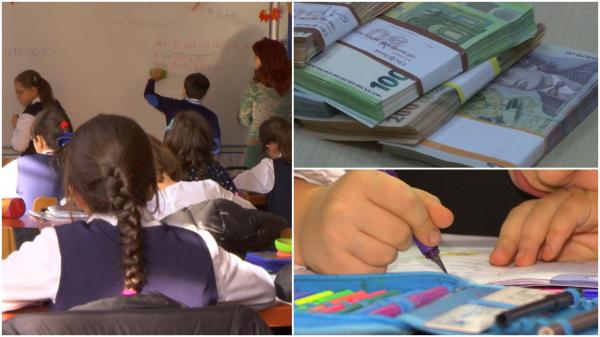 Voucherele de 500 de lei pentru elevii din medii defavorizate întârzie. Când vor primi cei mici banii pentru rechizite şi îmbrăcăminte